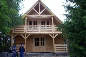Drewniany dom jednorodzinny 36
